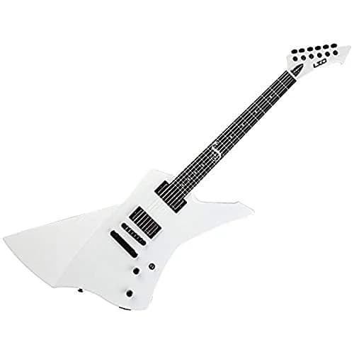 ESP GUITARS James Hetfield Signature Snakebyte - Snow White | Heavy Mahogany Electric Guitar with EMG Pickups thumbnail 1