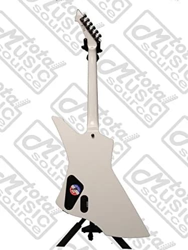 ESP GUITARS James Hetfield Signature Snakebyte - Snow White | Heavy Mahogany Electric Guitar with EMG Pickups thumbnail 4