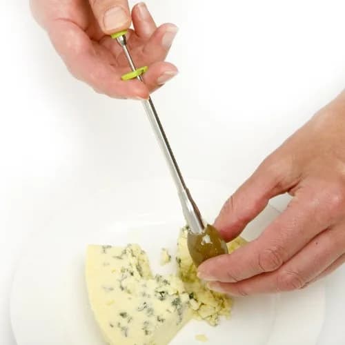Norpro Stainless Steel Olive Stuffer with Comfort Grips, Green | 13.5cm (5.25") thumbnail 3