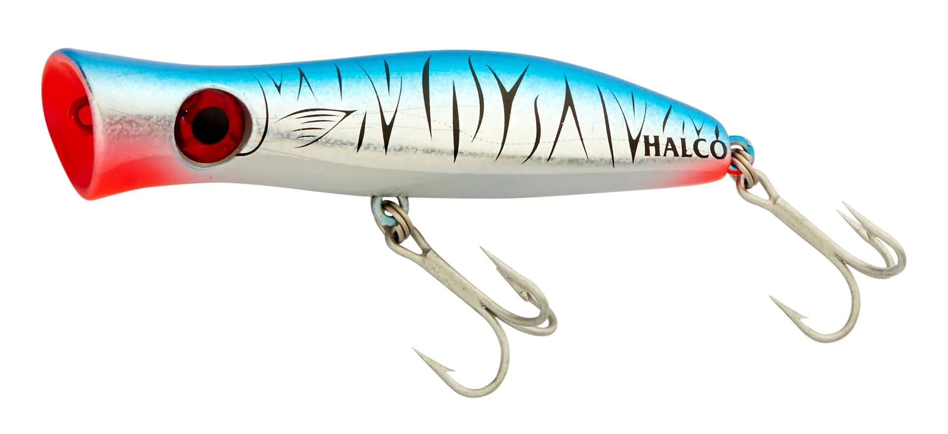 Halco Roosta Popper 105 Baitfish 4 1/8 in 1 3/8oz | Surpasses Local Lures in Durability & Catch Rate — Baitfish