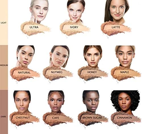 Bellaterra Cosmetics Mineral Powder Foundation – Ultra | Deep Cool Shade | Matte Finish | 9g thumbnail 5