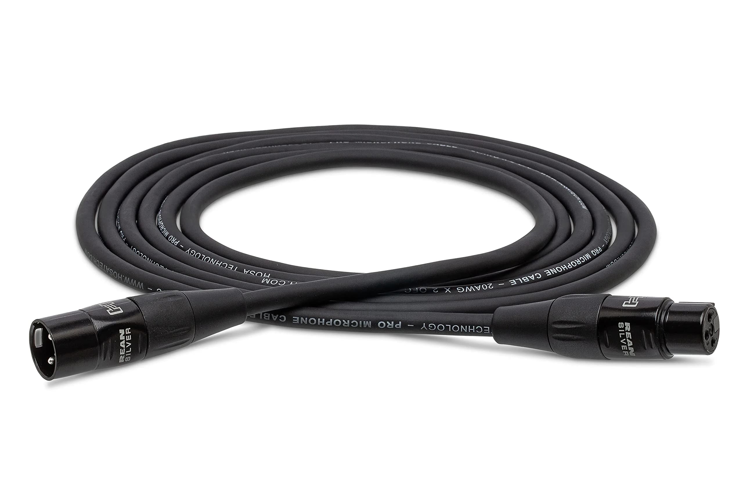 Hosa HMIC-010 Pro Microphone Cable REAN XLR3F to XLR3M 3.05m (10 Feet) | Balanced Audio for Studio & Stage - view 5