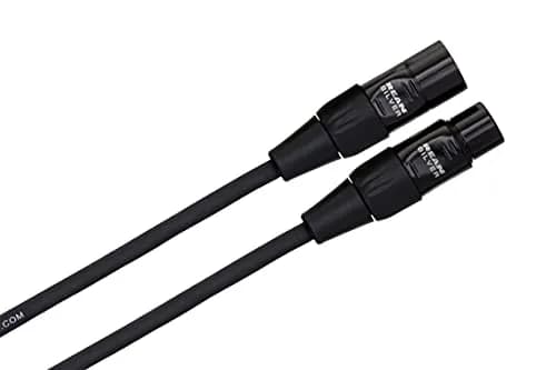 Hosa HMIC-010 Pro Microphone Cable REAN XLR3F to XLR3M 3.05m (10 Feet) | Balanced Audio for Studio & Stage thumbnail 3