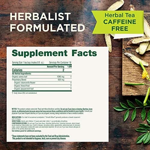 Traditional Medicinals Organic Chamomile Tea 16 Tea Bags | Relieves Occasional Constipation & Relaxation (100-120 chars) thumbnail 7