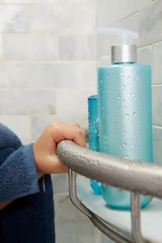 Moen LR2356DBN Bathroom Safety Grab Bar with Shelf 40.64 cm (16 Inch) | ADA Compliant Support thumbnail 5