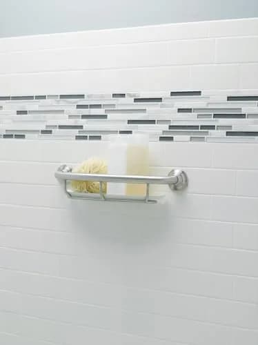 Moen LR2356DBN Bathroom Safety Grab Bar with Shelf 40.64 cm (16 Inch) | ADA Compliant Support thumbnail 7