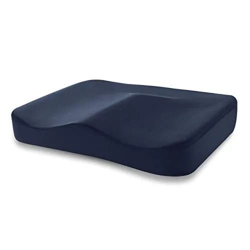 Tempur-Pedic Seat Cushion Medium Dark Navy Blue | Pressure-Relieving Memory Foam for All-Day Comfort thumbnail 1