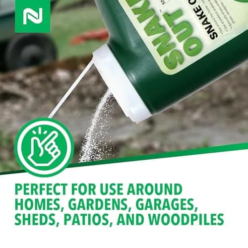 Nisus Snake Out Snake Repellent, Biodegradable, 4 lbs | Natural cinnamon & clove oils repel snakes thumbnail 6