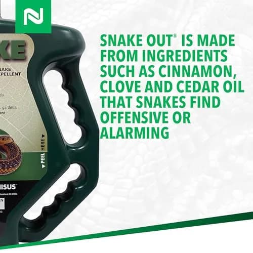 Nisus Snake Out Snake Repellent, Biodegradable, 4 lbs | Natural cinnamon & clove oils repel snakes thumbnail 2