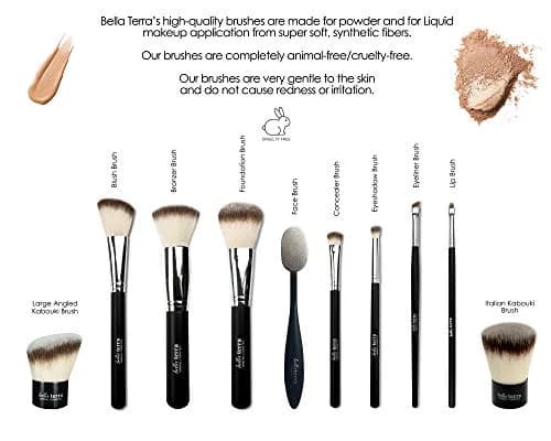 Bellaterra Cosmetics Mineral Powder Foundation Ivory | Matte, Buildable, Sensitive Skin Friendly 9g thumbnail 7