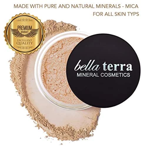 Bellaterra Cosmetics Mineral Powder Foundation Ivory | Matte, Buildable, Sensitive Skin Friendly 9g thumbnail 2