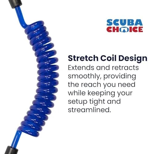 Scuba Choice Blue Body Strap | Durable Snaps & Quick Release Buckles for Water Sports thumbnail 2