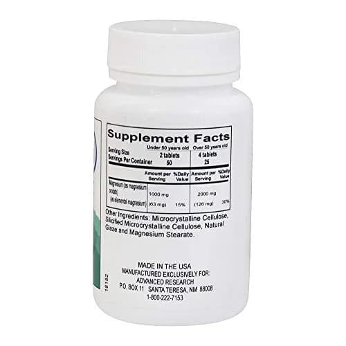 NCI Advanced Research Dr. Hans Nieper Magnesium Orotate Tablets 500 Mg | Mineral Supplement for Adults thumbnail 2