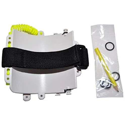 Scuba Choice Wrist Dive Slate for Diving, 3-Panel with Pencil & Velcro Strap – Replaceable Safety Leash, Compact - Ideal Divers, Snorkelers, Freedivers thumbnail 1