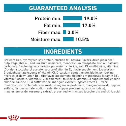 Royal Canin Veterinary Diet Canine Hydrolyzed Protein Adult Dry Dog Food, 17.6 lb Bag | Supports Sensitive Skin & Digestion thumbnail 8