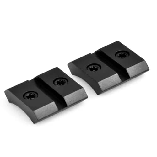 Warne Scope Mounts Steel 2-Piece Matte Base | Heavy Duty Precision Mount thumbnail 1