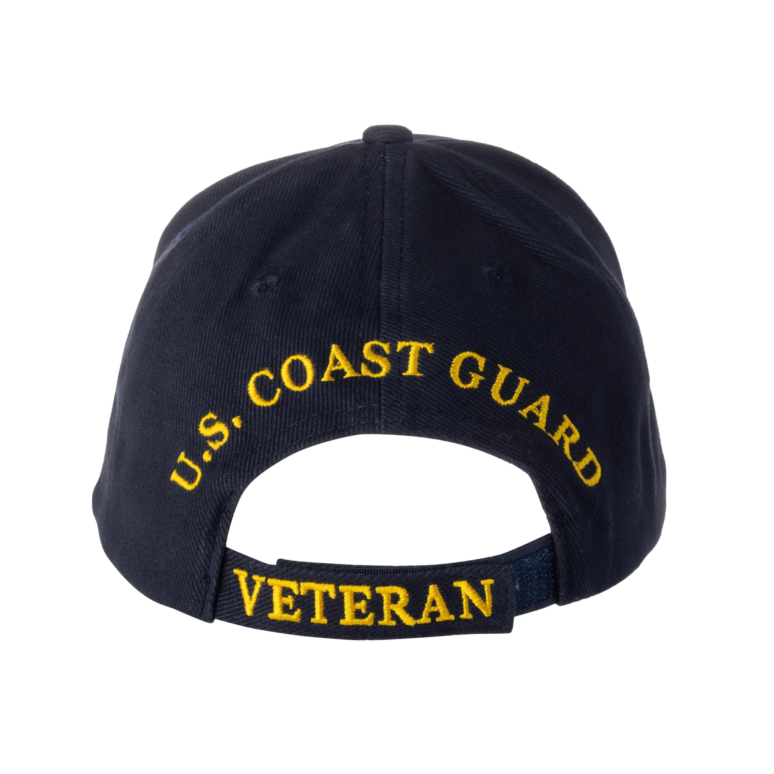 FindingKing U.S. Coast Guard Veteran Proudly Served Hat Cap Blue | Unisex Baseball Cap with Snap Closure (One Size) - view 3