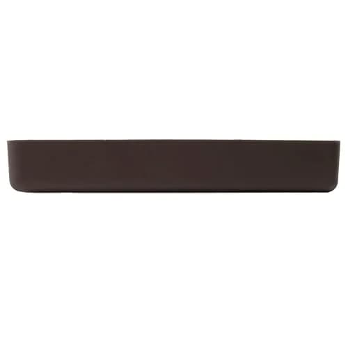 Winco 27" Brown Commercial Bar Mat | Anti-Fatigue Rubber Mat for Bars & Kitchens thumbnail 4