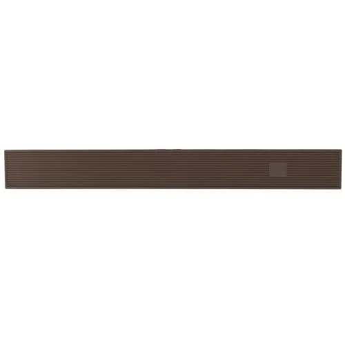 Winco 27" Brown Commercial Bar Mat | Anti-Fatigue Rubber Mat for Bars & Kitchens thumbnail 5