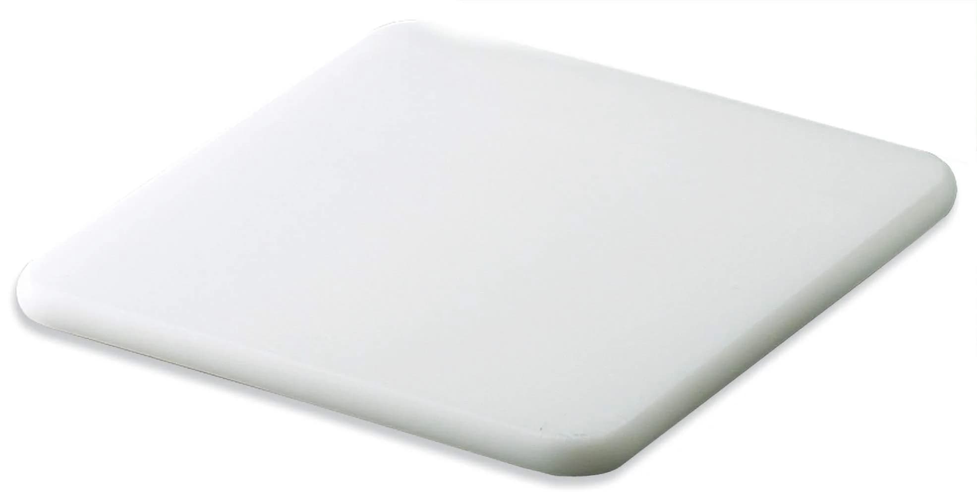 San Jamar Cut-N-Carry Saf-T-Grip Cutting Board White 22.86cm x 15.24cm x 1.27cm | Integrated Handle for Easy Carrying — White
