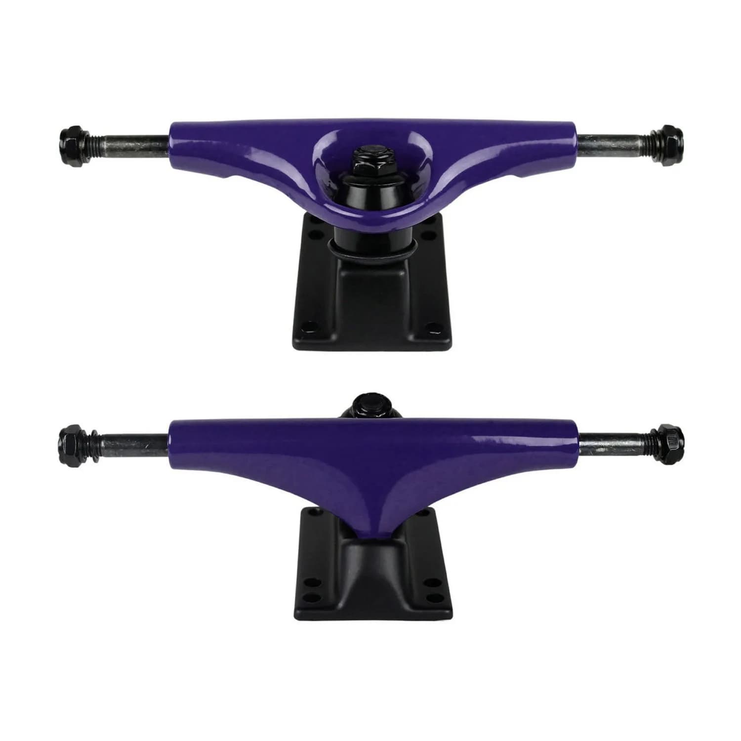 Havoc 5.0 Skateboard Trucks, Purple | Aluminum Alloy, 7.63" Fit 7.4-8" Boards