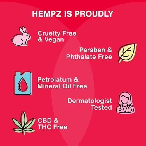 Hempz Herbal Body Moisturizer Pomegranate 2.25 oz | Paraben-Free, Hydrating & UV Protection thumbnail 6