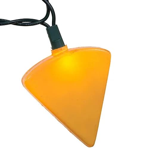 Kurt S. Adler Indoor/Outdoor 10-Light Pizza Light Set | Fun Novelty Party Decor (11.5ft, Multicolor) thumbnail 6