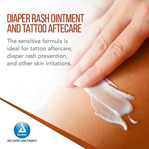 Dynarex Vitamins A & D Ointment 118ml (4 oz) | Skin Protectant for Diaper Rash, Dry Skin & Tattoos thumbnail 6