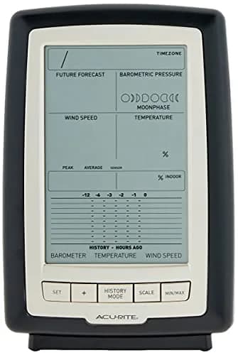 AcuRite Notos 3-in-1 Weather Station with Wind Sensor, 1.7 lb (0.77 kg) | Accurate Local Forecasts thumbnail 3