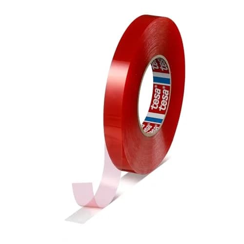 tesa 4965 Original Double-Sided PET Film Tape, Transparent, 2.54 cm (1 in) x 32.92 m (36 yd) | High Temp Resistance thumbnail 1