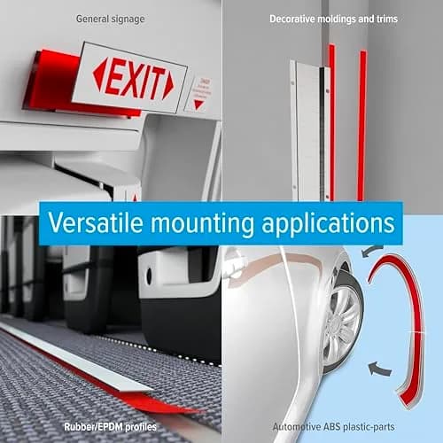 tesa 4965 Original Double-Sided PET Film Tape, Transparent, 2.54 cm (1 in) x 32.92 m (36 yd) | High Temp Resistance thumbnail 5