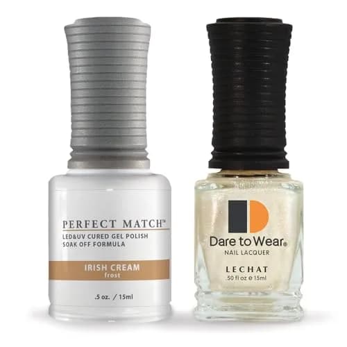 LECHAT Perfect Match Gel Polish Irish Cream 0.5 Fl Oz | Soak Off, Long-Lasting Shine, Natural Nails thumbnail 1