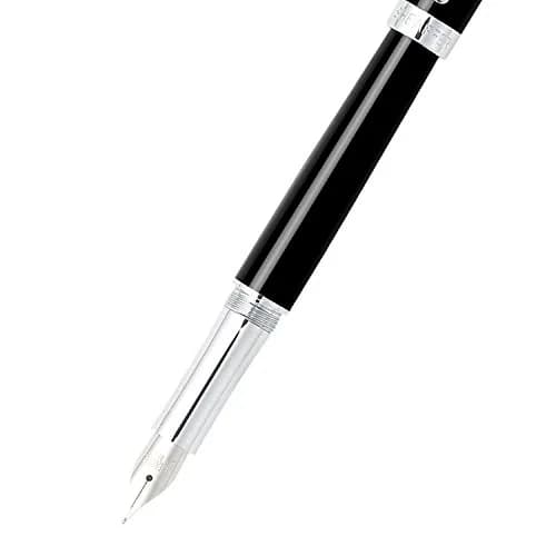 Sheaffer Intensity Onyx Fountain Pen with Chrome-Plated Trim and Medium Nib | Luxury Writing Instrument thumbnail 3