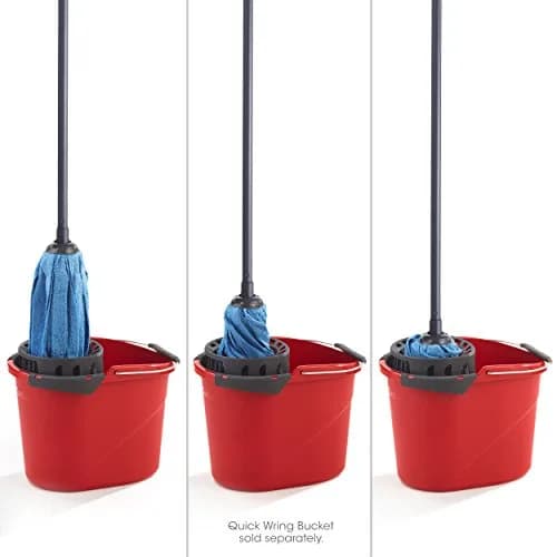 O-Cedar Microfiber Cloth Mop Refill, Blue | Deep Cleaning & Reusable thumbnail 5