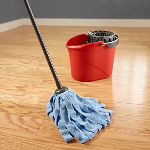 O-Cedar Microfiber Cloth Mop Refill, Blue | Deep Cleaning & Reusable thumbnail 3
