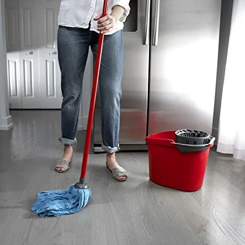 O-Cedar Microfiber Cloth Mop Refill, Blue | Deep Cleaning & Reusable thumbnail 4