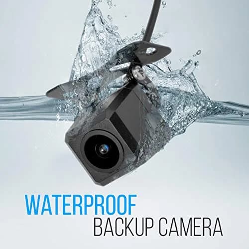 Pyle Universal Mount Front Rear Camera - Marine Grade Waterproof w/ Night Vision & Distance Lines 170° FOV thumbnail 3