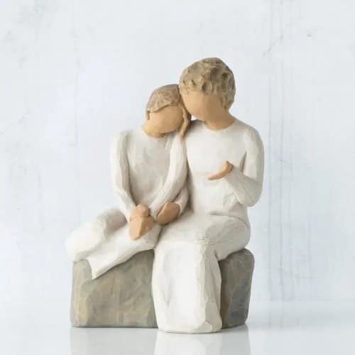 Willow Tree with My Grandmother, Sculpted Hand-Painted Figurine | Touching Gift for Grandparent & Child thumbnail 2