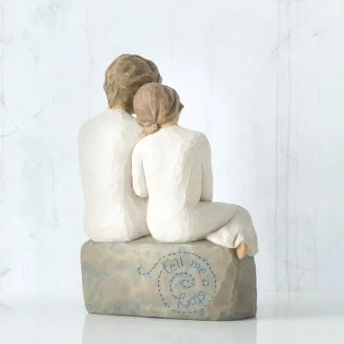 Willow Tree with My Grandmother, Sculpted Hand-Painted Figurine | Touching Gift for Grandparent & Child thumbnail 3