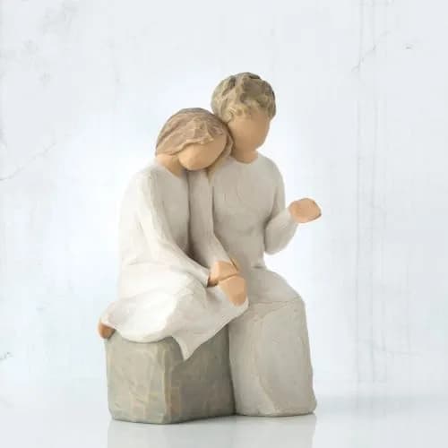 Willow Tree with My Grandmother, Sculpted Hand-Painted Figurine | Touching Gift for Grandparent & Child thumbnail 4
