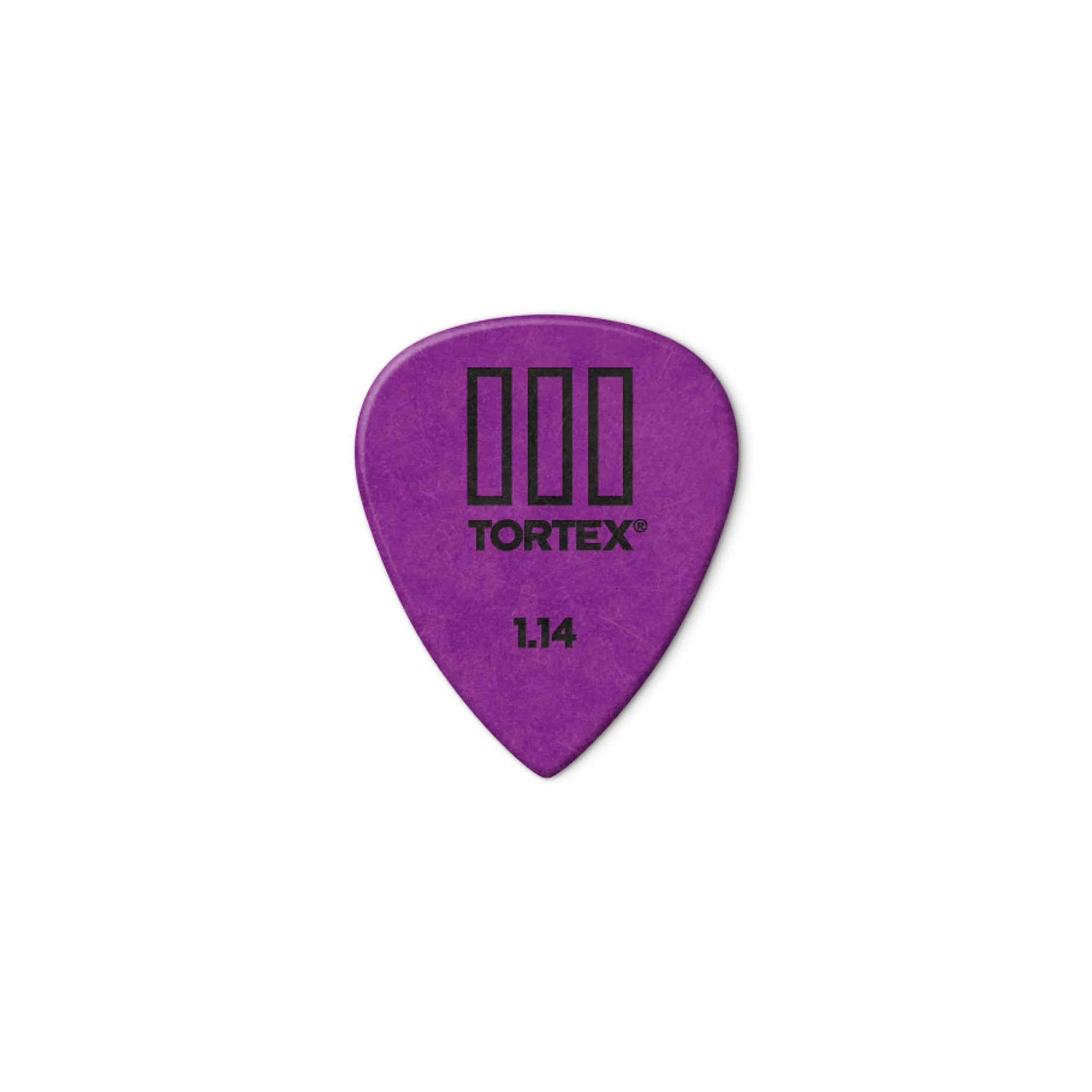 Jim Dunlop Tortex TIII Pick 0.73mm (Yellow) | 12 Pack Guitar Plectrums — 72-Pack