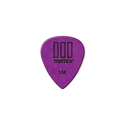 Jim Dunlop Tortex TIII Guitar Picks 1.14mm (72 Pack) | Precision Tone for Lead Playing thumbnail 1