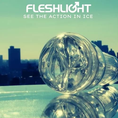Fleshlight Ice Lady Clear Male Sex Toy | Realistic, Water-Resistant (1 Count) thumbnail 3