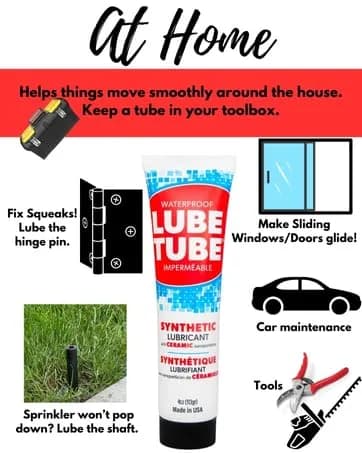 LubeTube 1oz O-Ring Grease | Waterproof Synthetic Pool & RV Sealant (70-120 chars) thumbnail 11