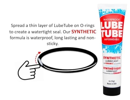 LubeTube 1oz O-Ring Grease | Waterproof Synthetic Pool & RV Sealant (70-120 chars) thumbnail 5