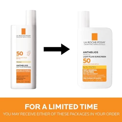 La Roche-Posay Anthelios Mineral Sunscreen Fluid SPF 50 50ml (1.7 Fl Oz) | Broad Spectrum UVA/UVB Protection thumbnail 6