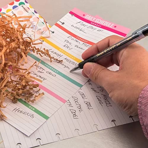 Pentel RSVP Razzle-Dazzle Ballpoint Pen 1.0mm Medium Line | Violet Barrel, Black Ink, Box of 12 thumbnail 9