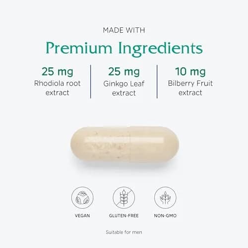 Vitanica Senior Symmetry Multivitamin for 65+ | Vegan, 180 Capsules, Supports Age-Related Nutritional Needs thumbnail 4