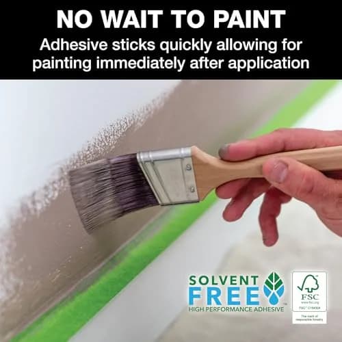 FrogTape Multi-Surface Painter's Tape with PAINTBLOCK, 1.41 in x 45 Yds | Sharp Edges, Clean Removal, USA Made thumbnail 4