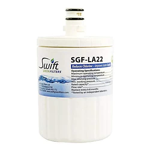 Swift Green Filters SGF-LA22 Compatible Refrigerator Water Filter 3-Pack | NSF Certified, Reduces Chlorine & Sediment, Made in USA thumbnail 2